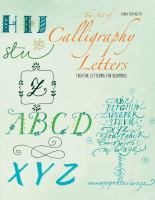 The_art_of_calligraphy_letters