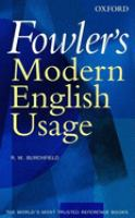 Fowler_s_modern_English_usage