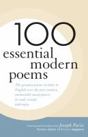 100_essential_modern_poems